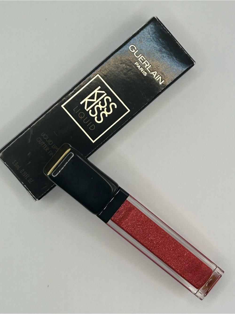 Kiss Kiss Liquid Wow Glitter Lip Gloss 

NIB